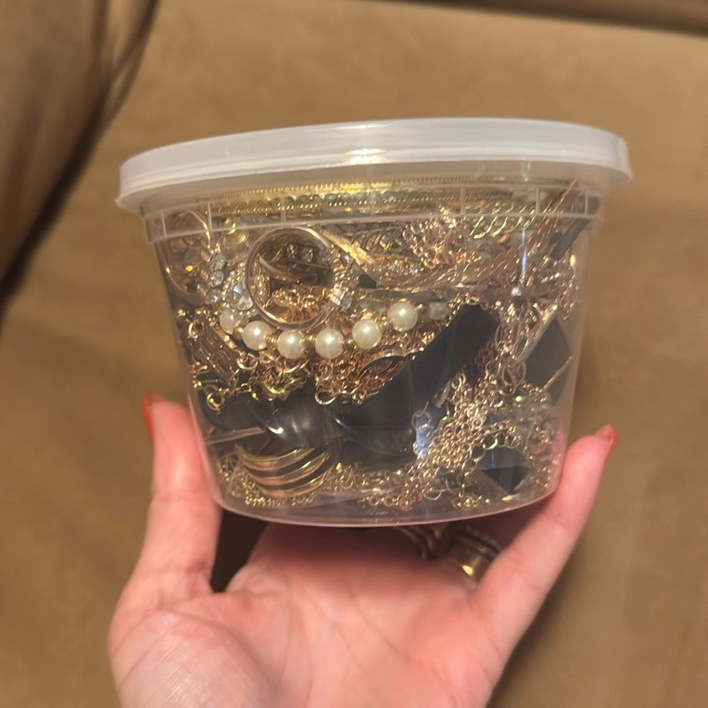 Mystery Jewelry Jar, assorted surprise jewelry